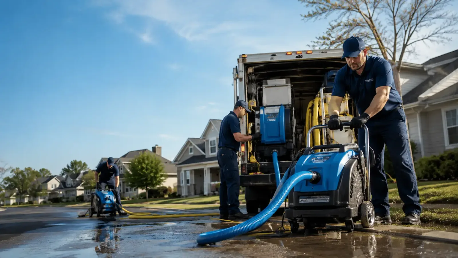 Flood Damage Cleanup in Bellevue, OH